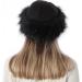 Dawfold Women's Faux Fur Cossack Hat - Fluffy & Warm Winter Ski Cap in Black - Buy Online on GoSupps.com