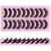 False Eyelashes 7D Mink Lashes - 10 Pairs Dramatic Curly Fluffy Thick Fake Eyelashes - Buy Online on GoSupps.com