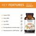 Himalaya Hello Energy Adrenal Support - Ashwagandha 60 Veg Capsules for Vitality - Buy Online on GoSupps.com