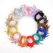 56-Piece Knotted Hair Ties - Ponytail Holders for Women & Girls in 14 Colors - Buy Online on GoSupps.com