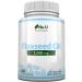 Flaxseed Oil 1000mg Vegan - 180 Cold Pressed Vegan Softgel Capsules - Rich in Omega 3 6 9-3 Month Supply - Made in The UK by Nu U Nutrition