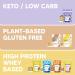 Flourish Protein Pancake & Waffle Mix | Non-GMO High Protein & Fiber Just Add Water - 16oz - Buy Online on GoSupps.com
