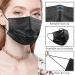 Black Disposable Face Masks - 100 Pack | 3-Ply Protection & Comfort - Buy Online on GoSupps.com