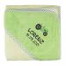 Wolimbo hooded towel personalized with name and motif - opal green - 80x80 cm - for babies and children 80x80cm Green Border Checkered
