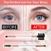 Professional Duo Eyebrow Brush Set with Angled Eye Brow Brush and Spoolie Comb - White - Buy Online on GoSupps.com
