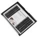 Bodermincer 84 Clusters Large Pack D Curl Volume Lashes Set | 18mm Individual DIY Eyelash Extension Kit for Women | Black False Lashes for Home Extension - Buy Online on GoSupps.com