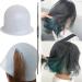 Punched Hole Silicone Highlight Hair Cap with Needle Professional Reusable Highlighting Poked Hole Caps with Hooks Professional Salon Silicone Hairdressing Tools for Women Men - Buy Online on GoSupps.com