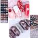 Nail Art Stamping Templates 8pcs Nail Stamping Templates with Nail Stamper and Scraper for DIY Nail Art Decoration Nail Salon Design - Buy Online on GoSupps.com