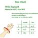 NeoTech Care Bamboo Wrist Band - Elastic & Breathable for Sports - Grey, Medium - 1 Pack - Buy Online on GoSupps.com