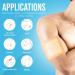 JJ CARE Silicone Foam Dressing [Pack of 10] - 6x6 Sacrum Silicone Foam Dressing - Absorbent Bandages - Showerproof Adhesive - Buy Online on GoSupps.com