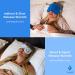 Heated Eye Mask for Dry Eyes - Moist Heat Heating Pad for Stye & Blepharitis Treatment - Sinus Relief & Sleep Mask Blue - Buy Online on GoSupps.com
