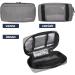 Ovakia Frio Cooling Bag for Insulin Pen | Small Travel Diabetic Organizer | Cool Box for Medications | 2 Freelancus (Gray) | International Shipping - Buy Online on GoSupps.com