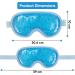 ASAB Cooling Eye Mask Gel Eye Mask with Soft Plush Double Sided Eye Mask for Puffy Eyes Reduces Headache Migraine Sinus Pain Reusable Cold Compress Eye Mask for Hot Cold Use Ice Eye Mask for Dry Eyes - Buy Online on GoSupps.com