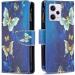 VQWQ Mobile Phone Case for Redmi Note 12 Pro & Xiaomi Poco X5 Pro - Protective Leather Flip Cover with Map Compartment & Magnetic Closure - Buy Online on GoSupps.com