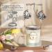Rose Scented Soy Wax Candle Set for Women - Aromatherapy Gift for Stress Relief & Relaxation - 2 Pack 6oz, 40 Hour Burn Time - Ideal for Home, Bath, Yoga & Birthday - Buy Online on GoSupps.com