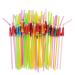 ALINK 50 Umbrella Parasol Drinking Straws, Hawaiian Beach Cocktail Luau Party Decorations Supplies Umbrella Design