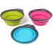 Dexas Popware for Pets Collapsible Travel Cup - Small - Gray/Pink - Buy Online on GoSupps.com