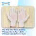 Bamboo Eczema Gloves - Adult Unisex (XS) - Soothing Relief for Sensitive Skin - Buy Online on GoSupps.com