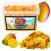 Bite & Delight 500g Freeze Dried Mango Healthy Snack Crunchy Natural No Added Sugar Ideal for Yogurt M sli and Smoothie Bucket