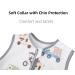 Chilsuessy Baby Summer Sleeping Bag with Feet - 0.5 Tog 100% Cotton for Boys & Girls Colorful Cars - Ideal for Ages 90-100cm - Buy Online on GoSupps.com