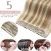 20 inches SEGO One Piece Clip in Remy Real Hair Extensions Human Hair THICK #12/613 Golden Brown&Bleach Blonde Hairpieces for Women 3/4 Full Head Straight (95g) - Buy Online on GoSupps.com