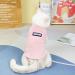 Yaodhaod XL Pink Dog Sweater - Winter Fleece Clothing for Small Dogs Cats Puppies & Yorkies - Buy Online on GoSupps.com