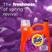 Tide Plus Febreze Freshness Spring & Renewal HE Turbo Clean Liquid Laundry Detergent - 154 Fl Oz 100 Loads | International Shipping Available - Buy Online on GoSupps.com