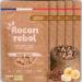 FLOCON REBEL Overnight Oats | Banane Cacao 5 Petits D jeuners Sains et Rapides | Porridge Froid | Flocons d Avoine | Riche en Fibres Source de Prot ines Bio Sans Sucre Ajout - 5x45g Banane Cacao 45 g (Lot de 5)