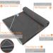 IUGA Non Slip Yoga Towel Set - Extra Thick Hot Yoga Towel + Hand Towel - Corner Pockets Design - 100% Microfiber - Super Absorbent and Quick Dry - Gray 72X26 - Buy Online on GoSupps.com