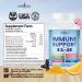 Immune Support Supplement Bundle - Elderberry, Vitamin C, Zinc, D, Turmeric, Ginger, Echinacea - 120 Count (2 Pack) - Buy Online on GoSupps.com