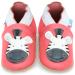 Baby Shoes with Soft Sole - Baby Girl Shoes - Baby Boy Shoes - Leather Toddler Shoes - Baby Walking Shoes 0-6 Months Zebra