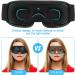 RIWISLL 3D Contoured Cup Sleep Mask - 100% Light Blocking, Adjustable Strap - Black - Buy Online on GoSupps.com