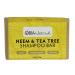 OBIA Naturals Neem Oil & Tea Tree Oil Solid Shampoo Bar for All Hair Types - Vegan Sulfate Free Silicone Free Paraben Free Phthalate Free Eco-Friendly Handmade in USA 4 oz