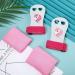 Skylety Unicorn Kids Gymnastics Grips with Pink Sweatbands - Girls Youth Hand Grips for Gymnastic Bars - Buy Online on GoSupps.com