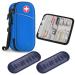 Medmax Insulin cooling bag with 2 cooling packs - portable diabetic bag water -repellent insulated drug pocket organizer cooler pocket for insulin pen and other diabetic accessories (blue) e.g.