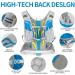 IX INOXTO Hydration Pack Backpack - Lightweight Water Daypack with 2L Bladder for Men and Women - Perfect for Running, Hiking, Cycling & Climbing - Blue - Buy Online on GoSupps.com