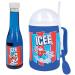 iscream Genuine ICEE Brand Single Serve ICEE Slushie Making Cup Set with Blue Raspberry Syrup