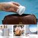 Cosywell Plastic Cream Jars 3.4oz/100ml Travel Containers for Toiletries Empty Cosmetic Pot Jars 5 Pieces Refillable TSA Approved Leak-proof Travel Size Accessories with Lids pattern5 - Buy Online on GoSupps.com