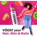 Voost Beauty Biotin Vitamin E C Collagen Effervescent Tablet 40ct - Strawberry Kiwi Flavor, Sugar-Free, Low Calorie - Hair Skin Nail Support - Buy Online on GoSupps.com