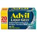 Advil Liqui-Gels Pain Reliever and Fever Reducer Pain Medicine for Adults with Ibuprofen 200mg for Headache Backache Menstrual Pain and Joint Pain Relief - 180 Liquid Filled Capsules