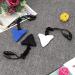 Buy 3-Piece Silicone Baby Bite Ring Necklace | Toddler Oral Sensory Care | Black White & Blue - Buy Online on GoSupps.com