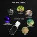 VIVOSUN Slide-Out Jewelry Loupe Magnifier 30X 60X 90X LED Lighted Eye Loupe with UV Light - for Jewelry, Diamonds, Gems, Coins, Stamps, Rocks - Black - Buy Online on GoSupps.com