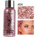  Duqulle Liquid Highlighter Glitter Gel for Face and Body | Waterproof Long-Lasting Shimmering Holographic Face and Hair Highlighter Cosmetic Quality Concert Festival Accessories Duqulle - Buy Online on GoSupps.com