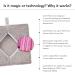 Microfibre Makeup Remover Wipe Face Cleansing Glove Makeup Remover Cloth with Just Water Washable Reusable Towel Make Up Remover Mitt All Skin Types Hypoallergenic Grey - Buy Online on GoSupps.com