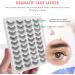 Bzwyonst 20 Pairs 3D Chemical Fiber Lashes Natural False Eyelashes Dramatic Volume Lashes Makeup Extension Eyelashes - Buy Online on GoSupps.com