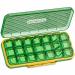 Weekly Pill Organizer 3 Times A Day AM PM Organizer 7 Day Pill Box with Separate Compartment Large Medicine Organizer Box Travel Pill Cases Portable for Pills Vitamin Fish Oil Supplements (Green) 3-green