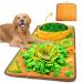 AWOOF Snuffle Mat for Dogs, Sniff Mat Interactive Dog Puzzle Toys, Enrichment Snuffle Mats Feed Games Encourages Natural Foraging Skills Mental Stimulation for Dogs Stress Relief 34.6"x19.6"