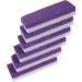 Healifty 6pcs Pumice Stone Callus Remover Foot Care Kit - Purple | Pedicure Exfoliator Scrubber for Hard Skin | 6 Count - Buy Online on GoSupps.com