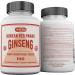 Mill Bay Korean Red Panax Ginseng Supplement Used in Herbal Medicine to Help Enhance Physical Performance Increase Energy and as an Adaptogen - 100 Capsules (Strength 500 mg) - Buy Online on GoSupps.com