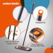 CLEANHOME Mops for Floor Cleaning with 3 Different Washable Mop Pads and Extendable 55 Long Handle  Multifunction Dust Mop for Hardwood Marble Tile Floor Mopping Mop two - Buy Online on GoSupps.com